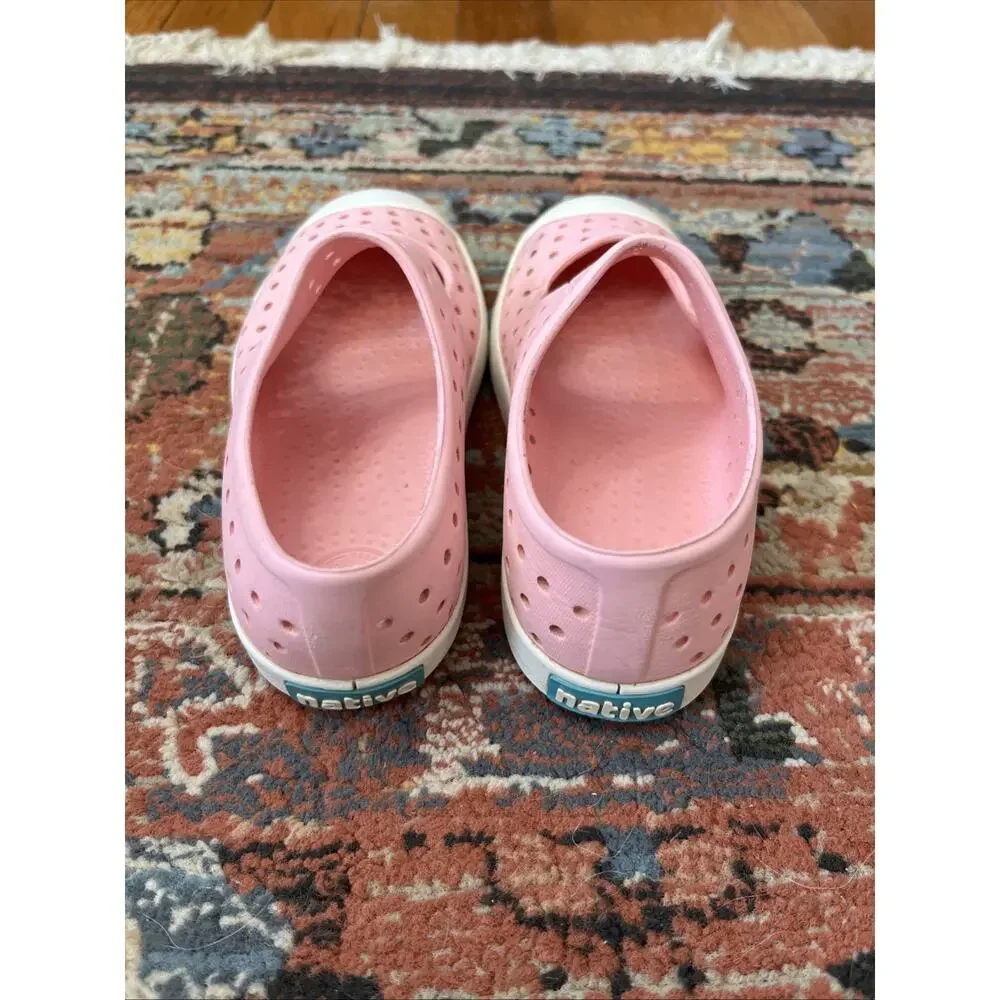 Native Shoes Mary Jane Water Shoes Pink Girls Child Size 10 Kids